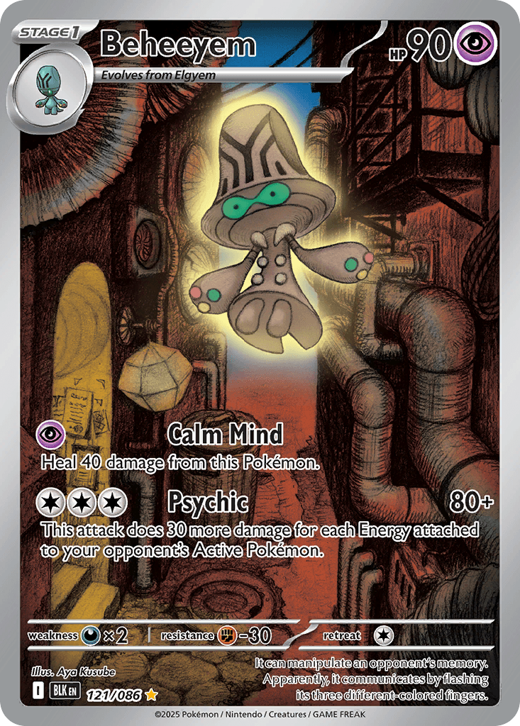Beheeyem: Black Bolt