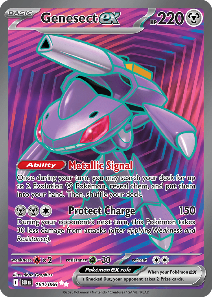 Genesect ex: Black Bolt