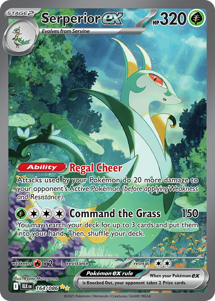Serperior ex: Black Bolt