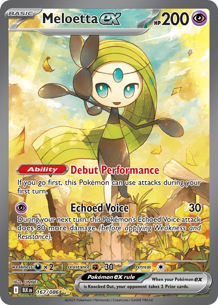 Meloetta ex: Black Bolt