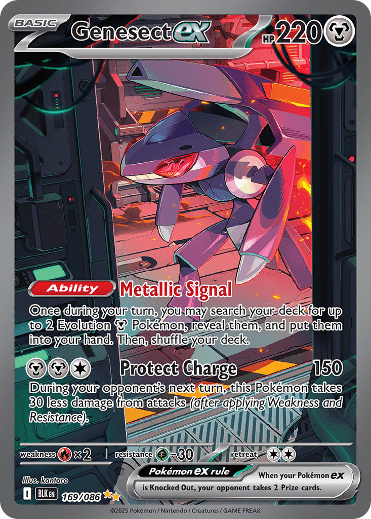 Genesect ex: Black Bolt