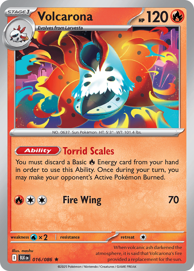 Volcarona: Black Bolt