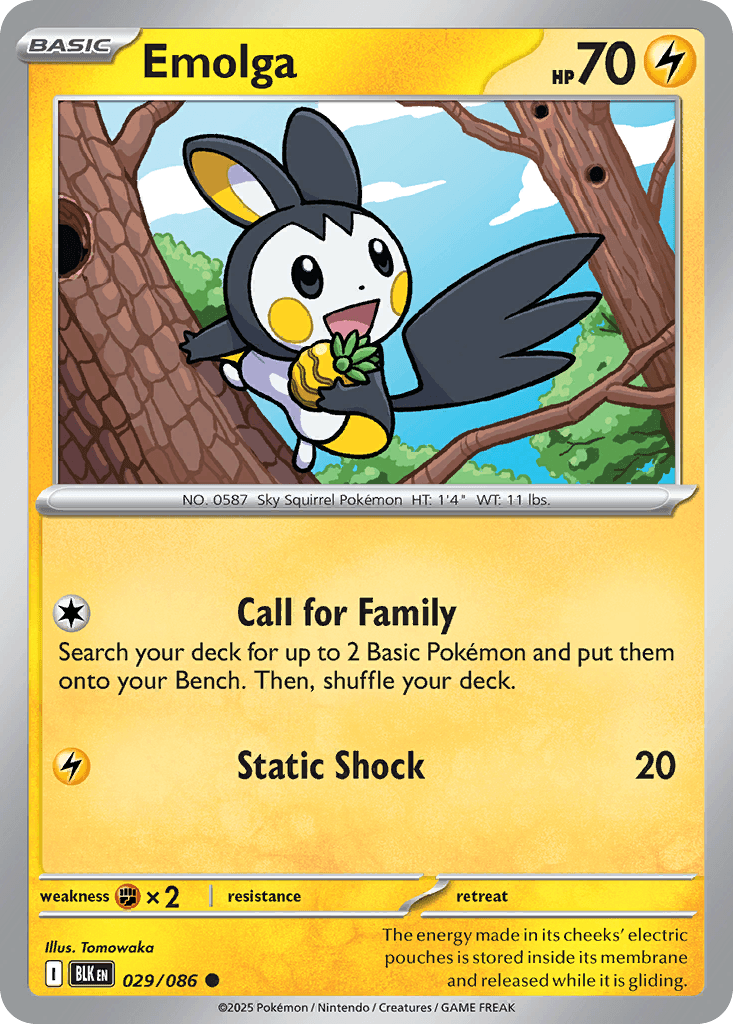 Emolga: Black Bolt