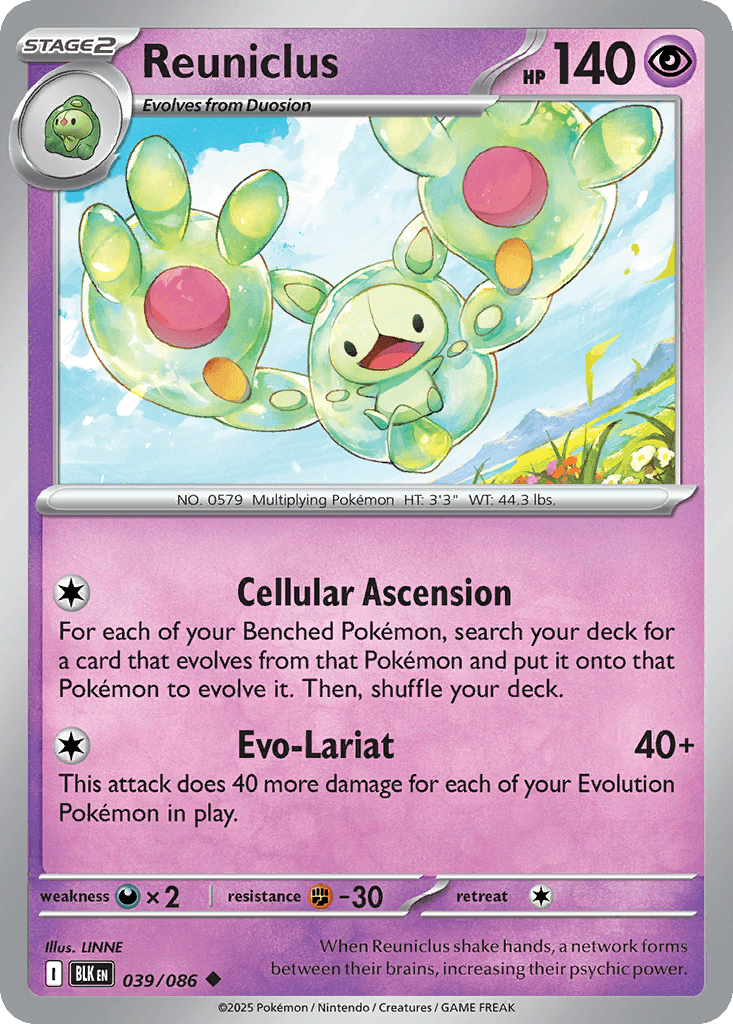 Reuniclus: Black Bolt