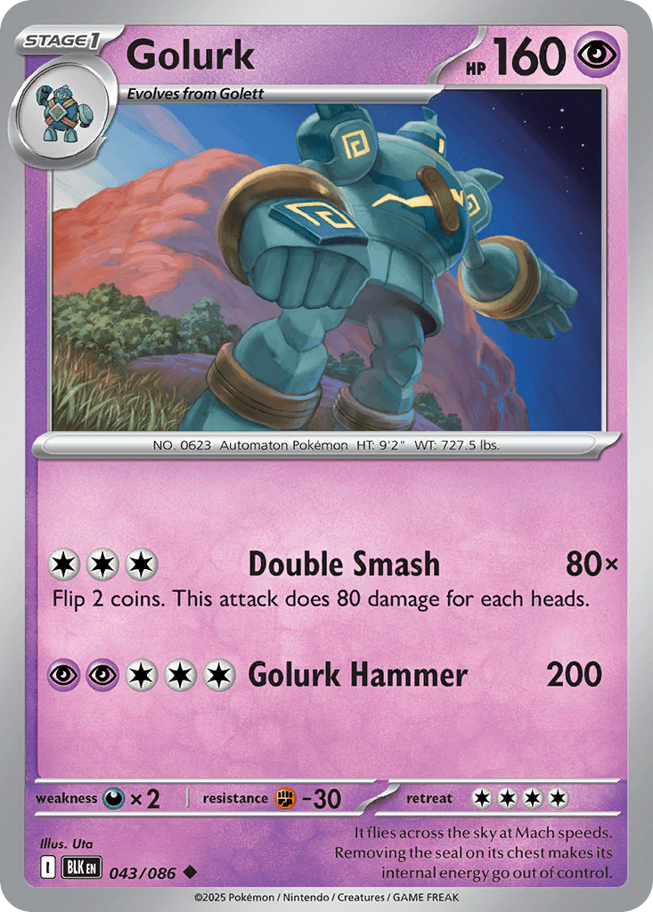 Golurk: Black Bolt