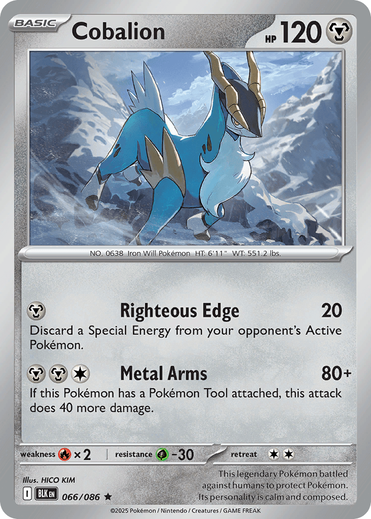 Cobalion: Black Bolt