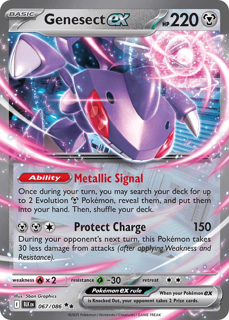 Genesect ex: Black Bolt