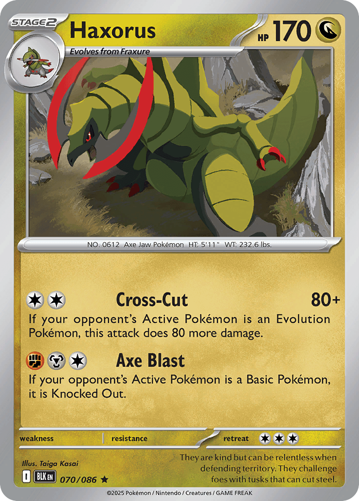 Haxorus: Black Bolt