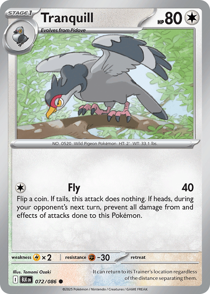 Tranquill: Black Bolt