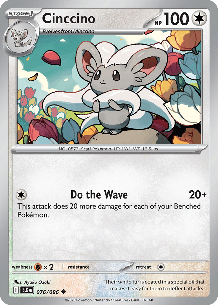 Cinccino: Black Bolt