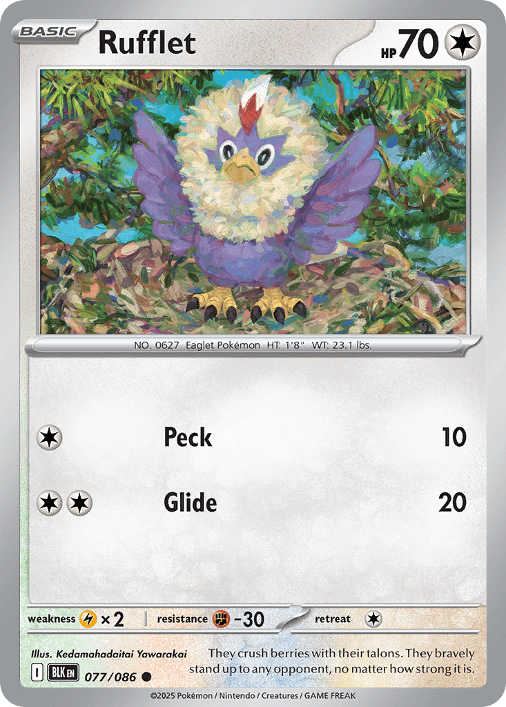 Rufflet: Black Bolt
