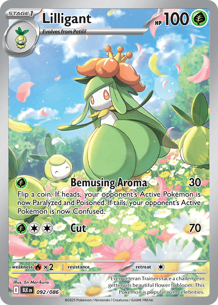 Lilligant: Black Bolt