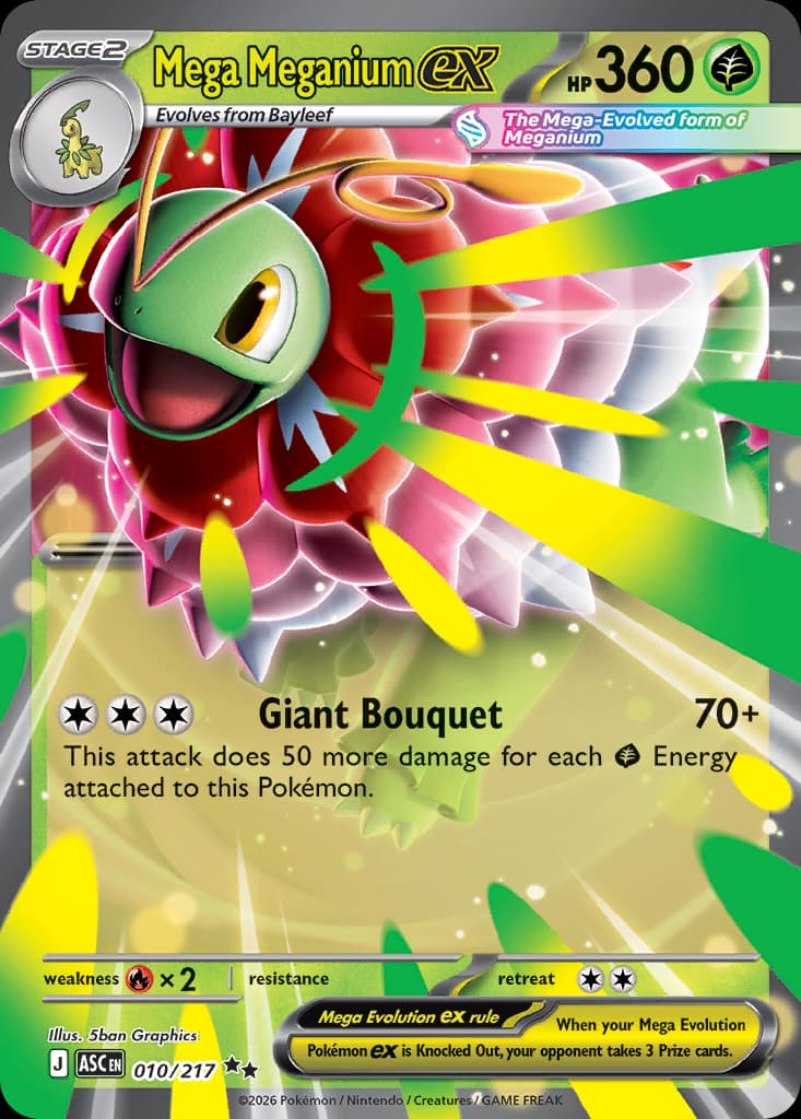 Mega Meganium ex: Ascended Heroes