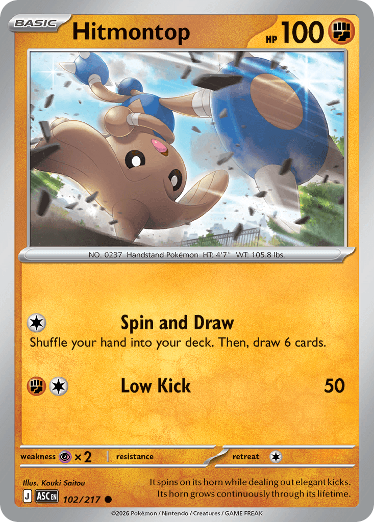 Hitmontop: Ascended Heroes