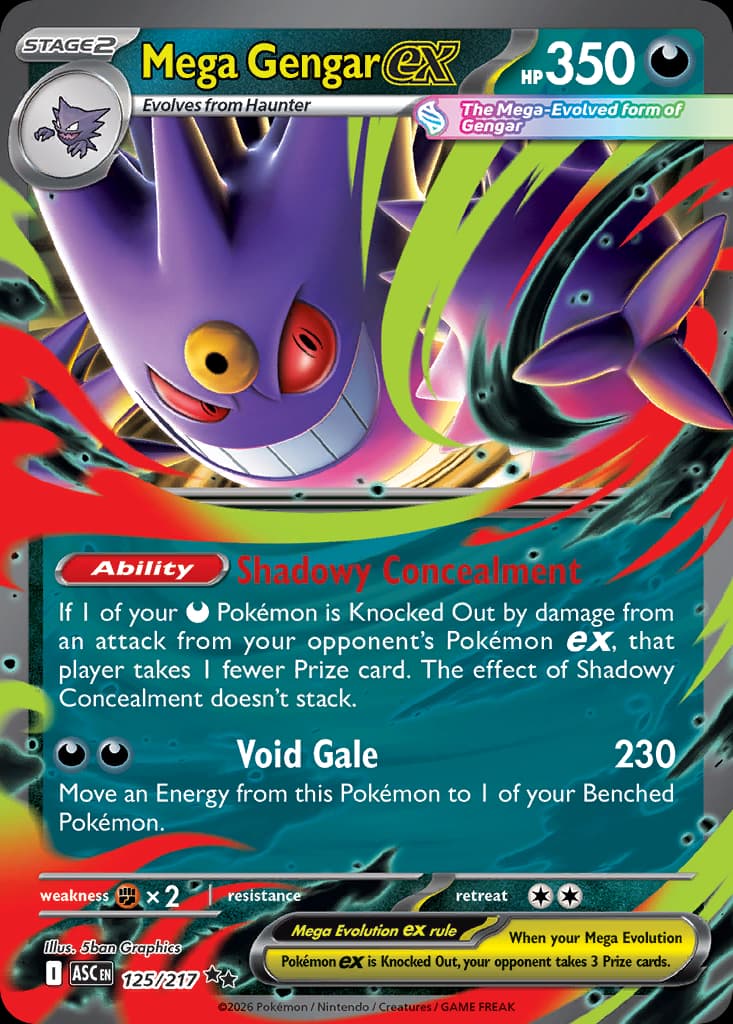 Mega Gengar ex: Ascended Heroes