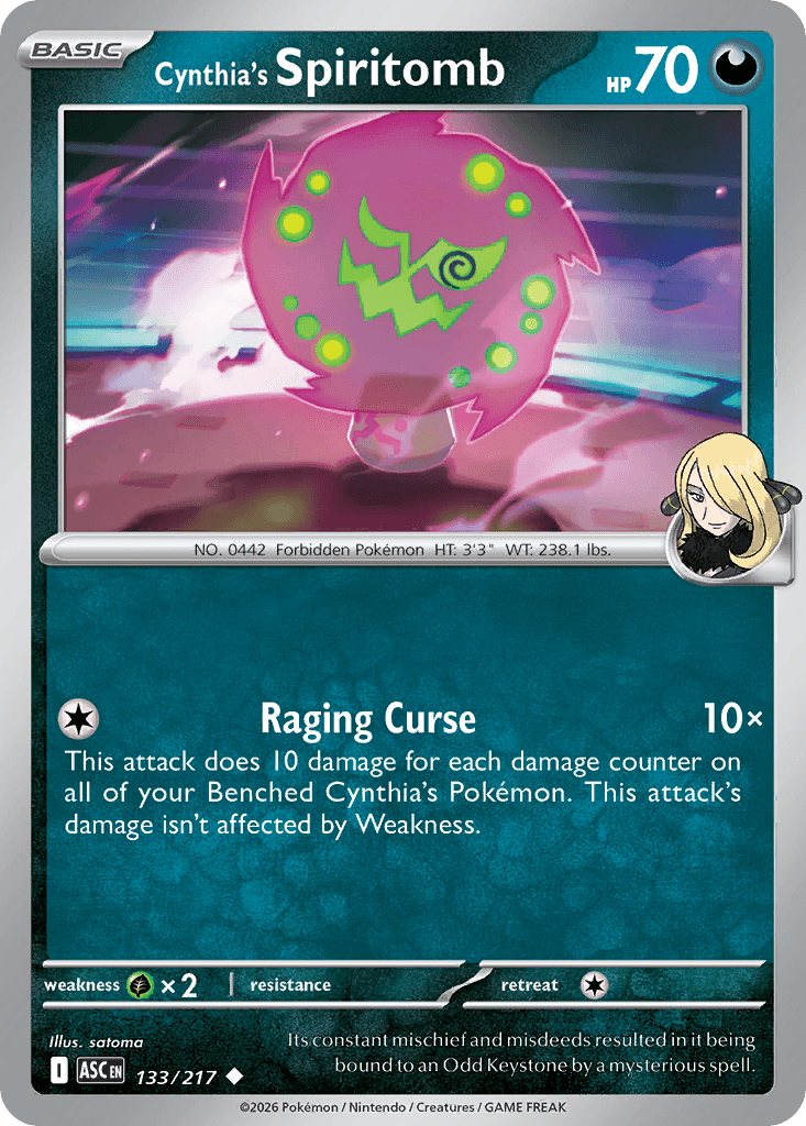Cynthia's Spiritomb: Ascended Heroes