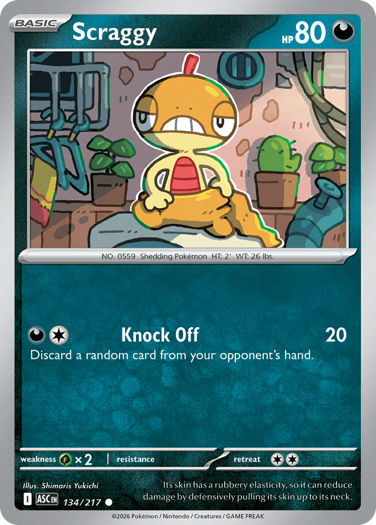 Scraggy: Ascended Heroes