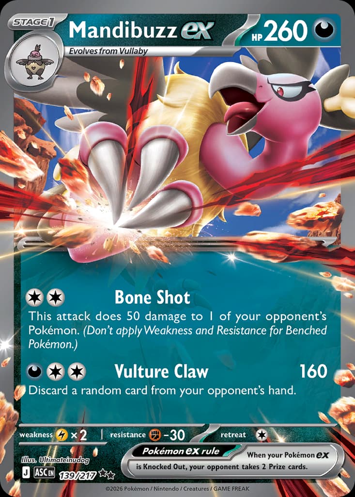 Mandibuzz ex: Ascended Heroes