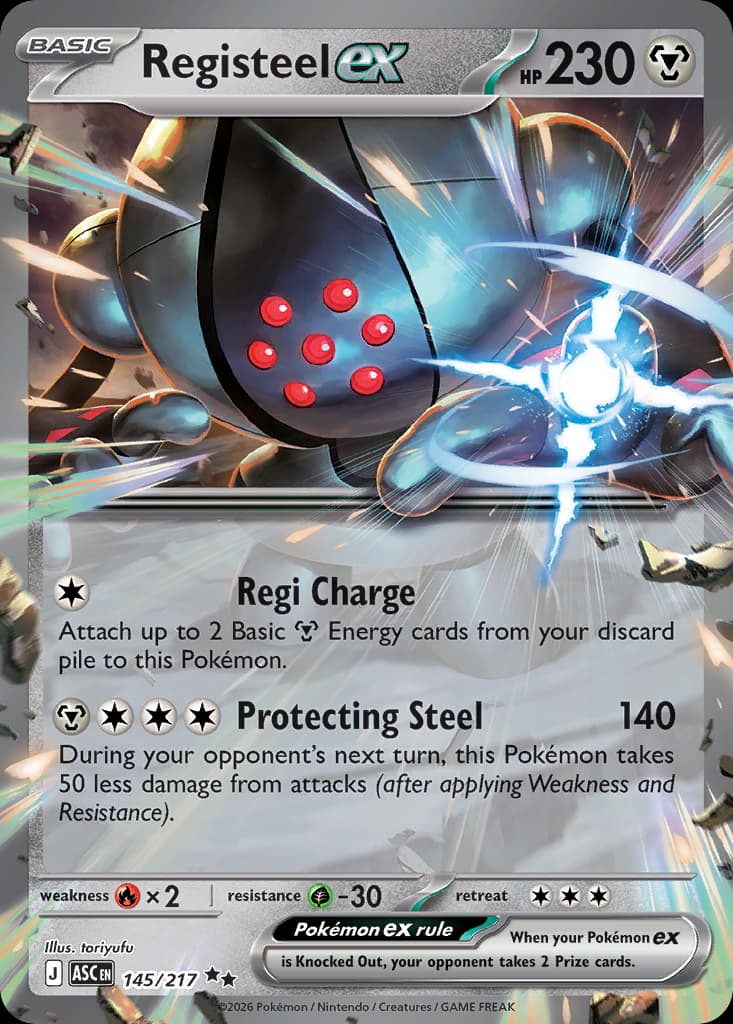 Registeel ex: Ascended Heroes
