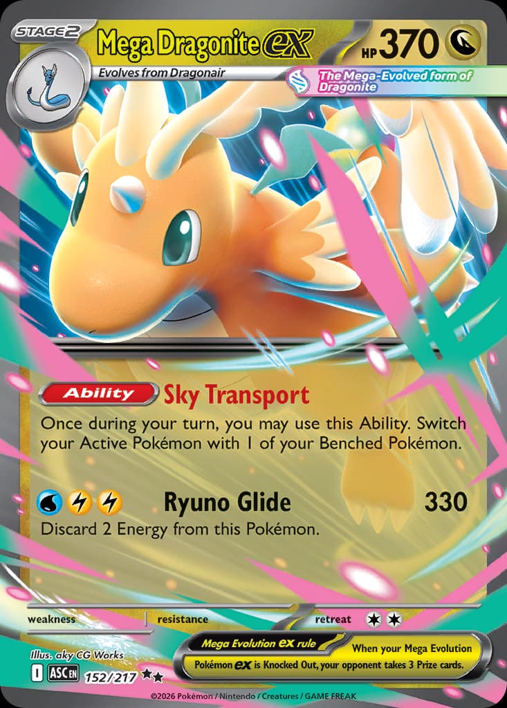 Mega Dragonite ex: Ascended Heroes