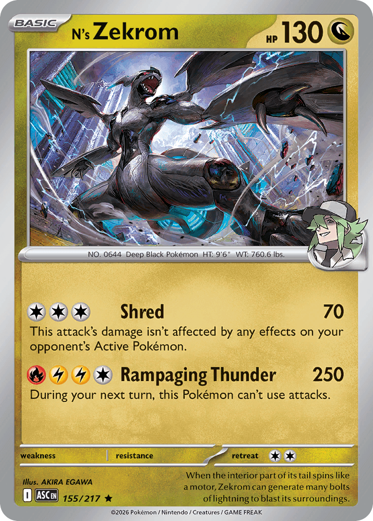 N's Zekrom: Ascended Heroes