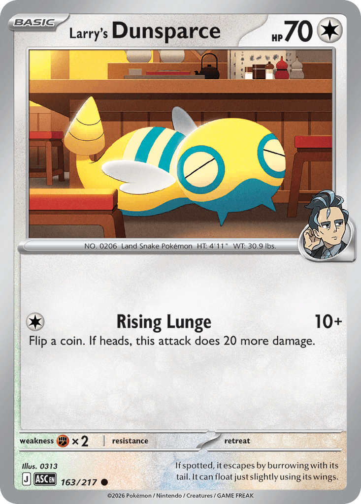 Larry's Dunsparce: Ascended Heroes