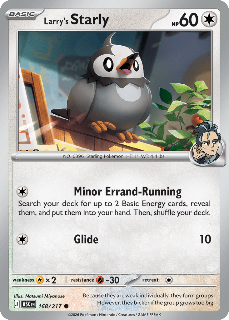 Larry's Starly: Ascended Heroes