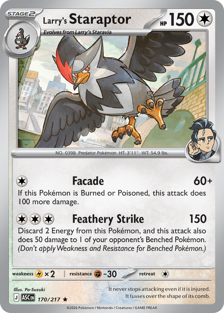 Larry's Staraptor: Ascended Heroes