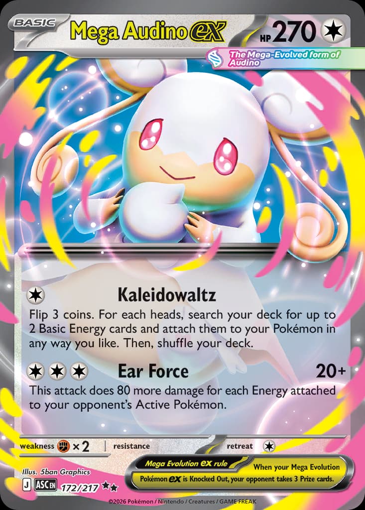 Mega Audino ex: Ascended Heroes