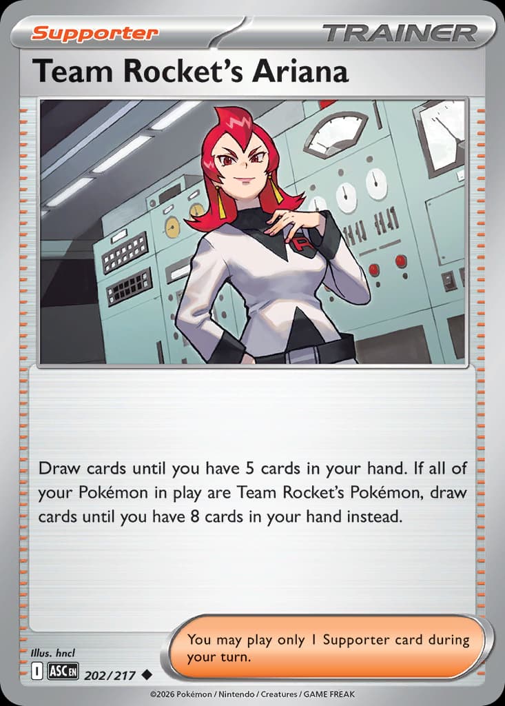 Team Rocket's Ariana: Ascended Heroes