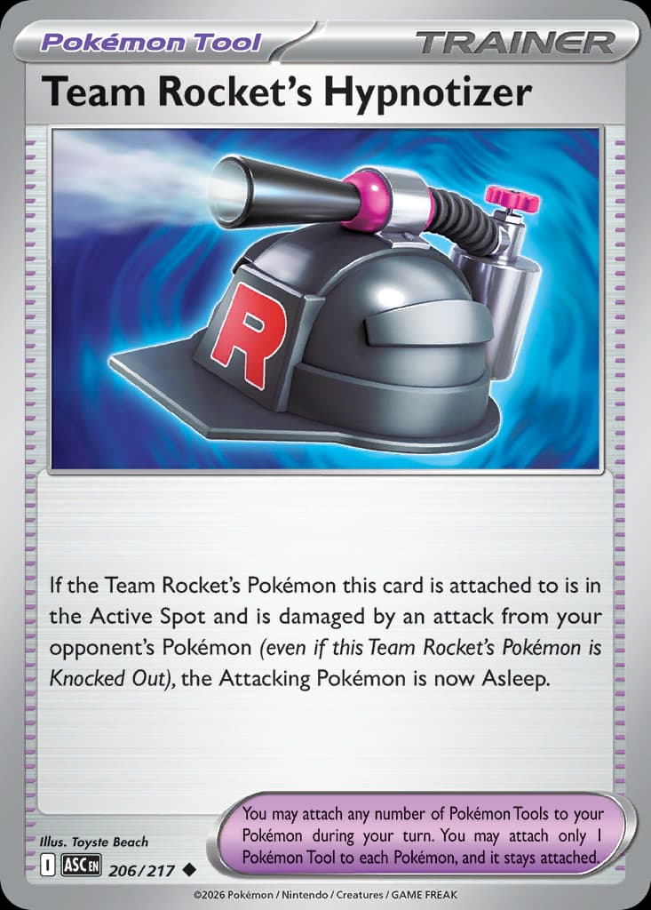 Team Rocket's Hypnotizer: Ascended Heroes