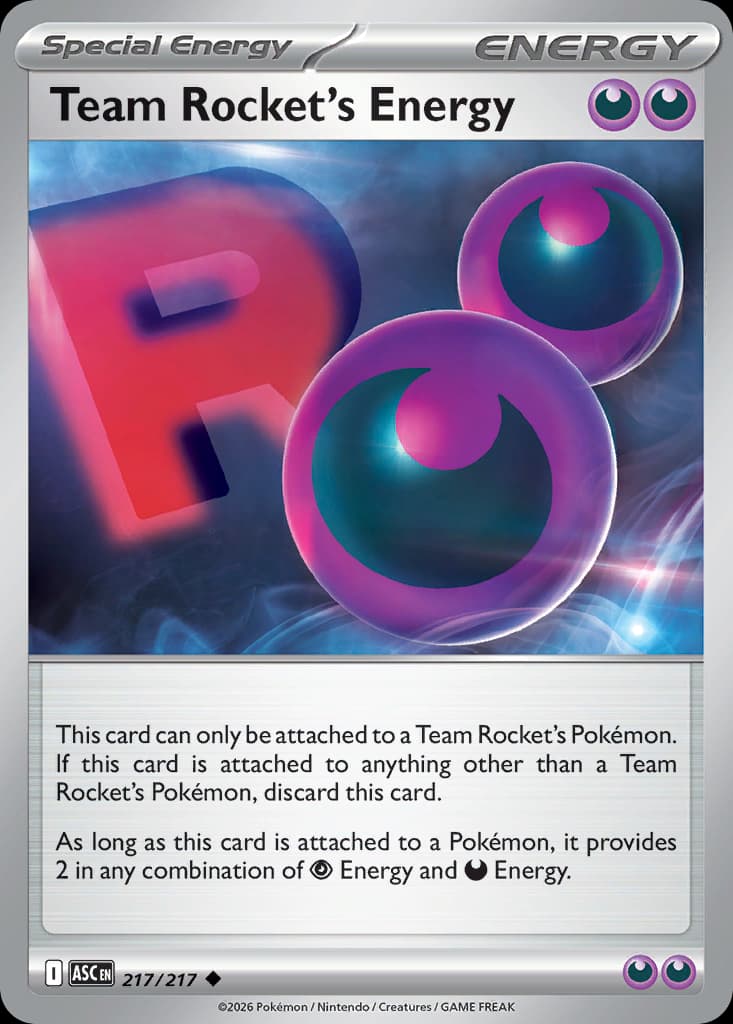 Team Rocket's Energy: Ascended Heroes