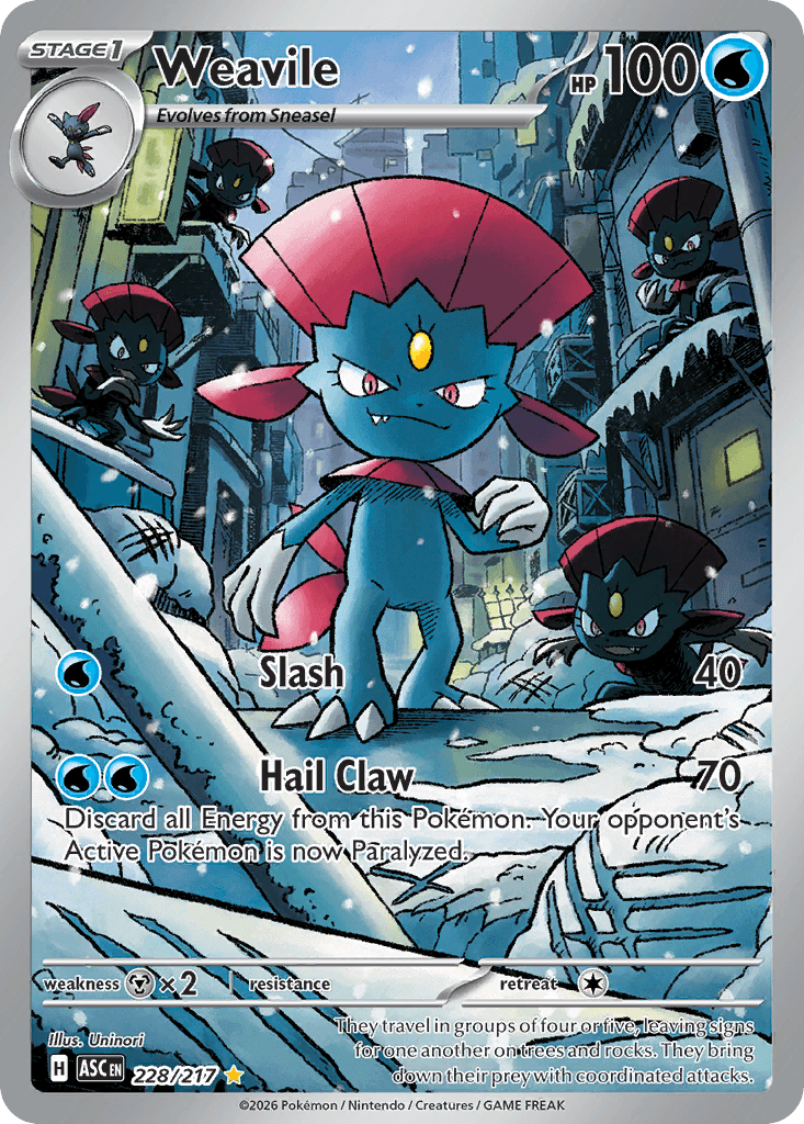 Weavile: Ascended Heroes