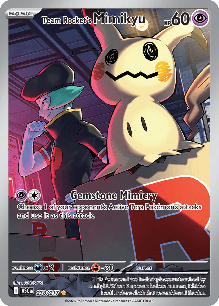 Team Rocket's Mimikyu: Ascended Heroes
