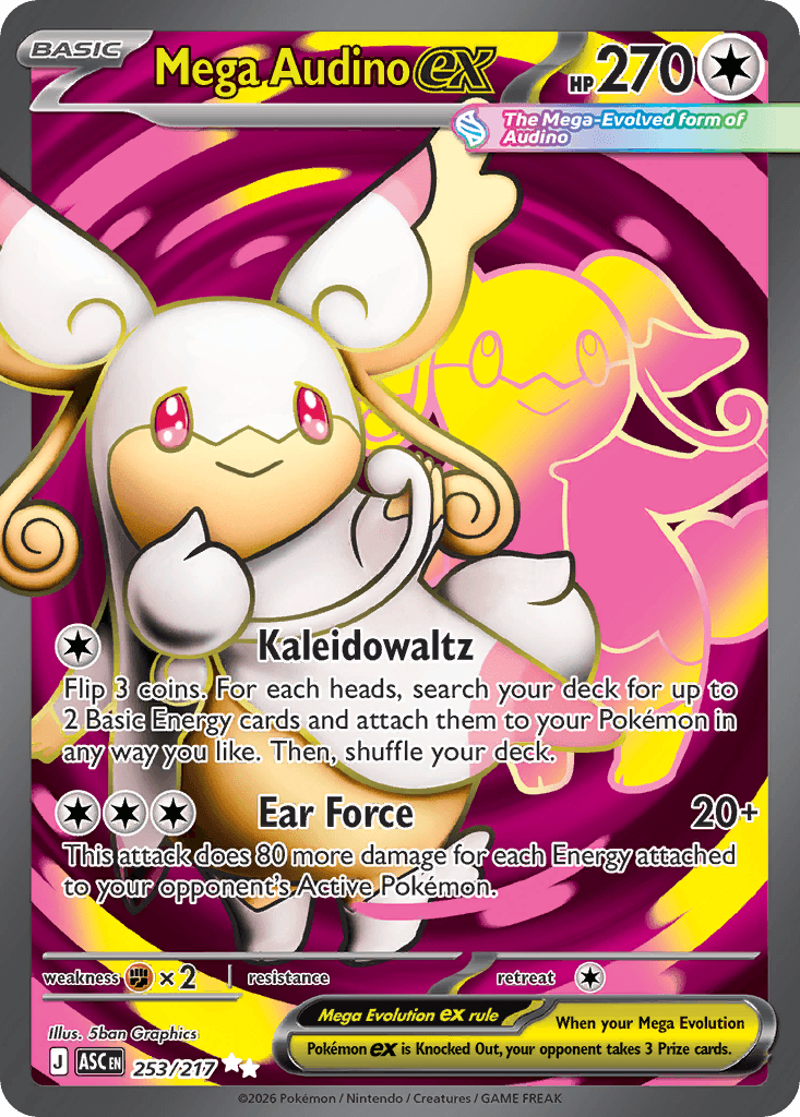 Mega Audino ex: Ascended Heroes