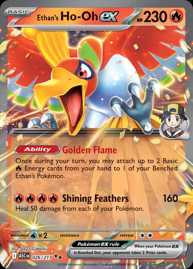 Ethan's Ho-Oh ex: Ascended Heroes