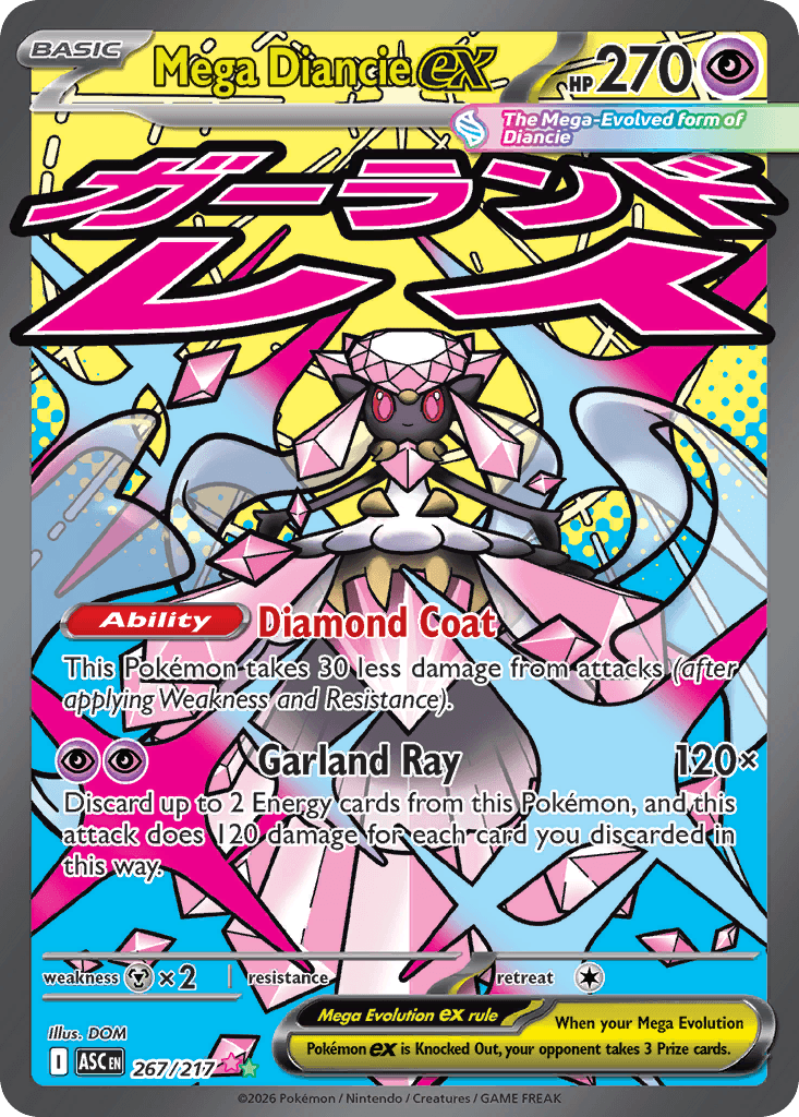 Mega Diancie ex: Ascended Heroes