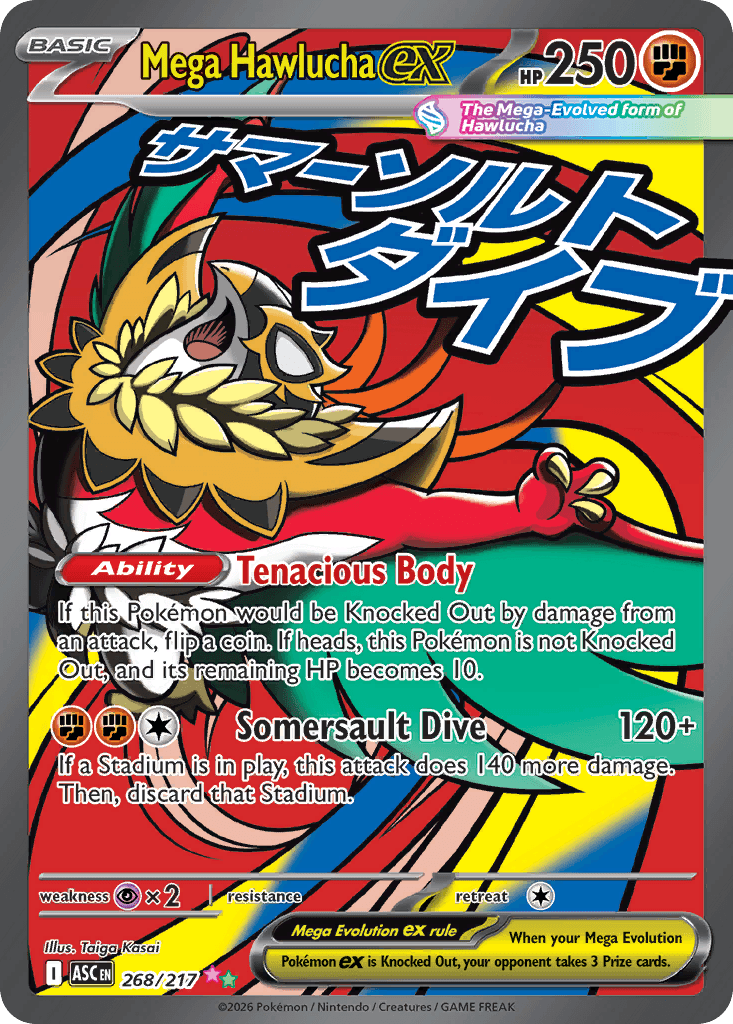 Mega Hawlucha ex: Ascended Heroes
