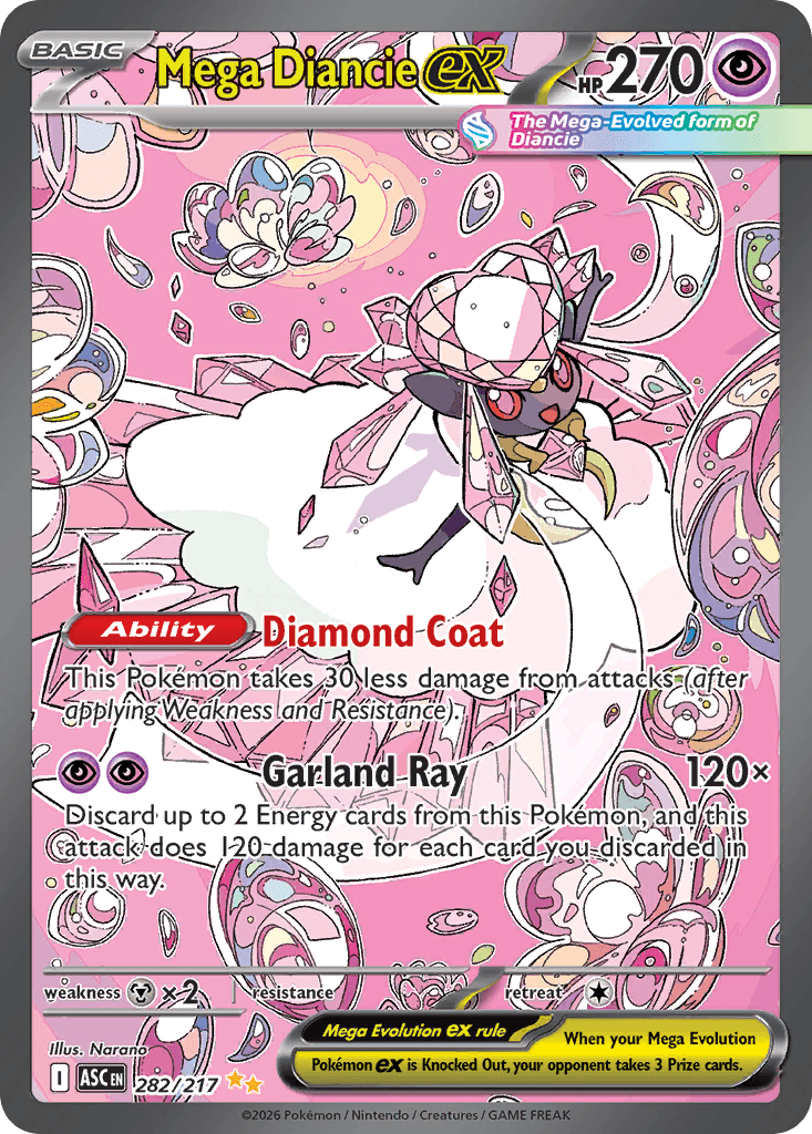 Mega Diancie ex: Ascended Heroes