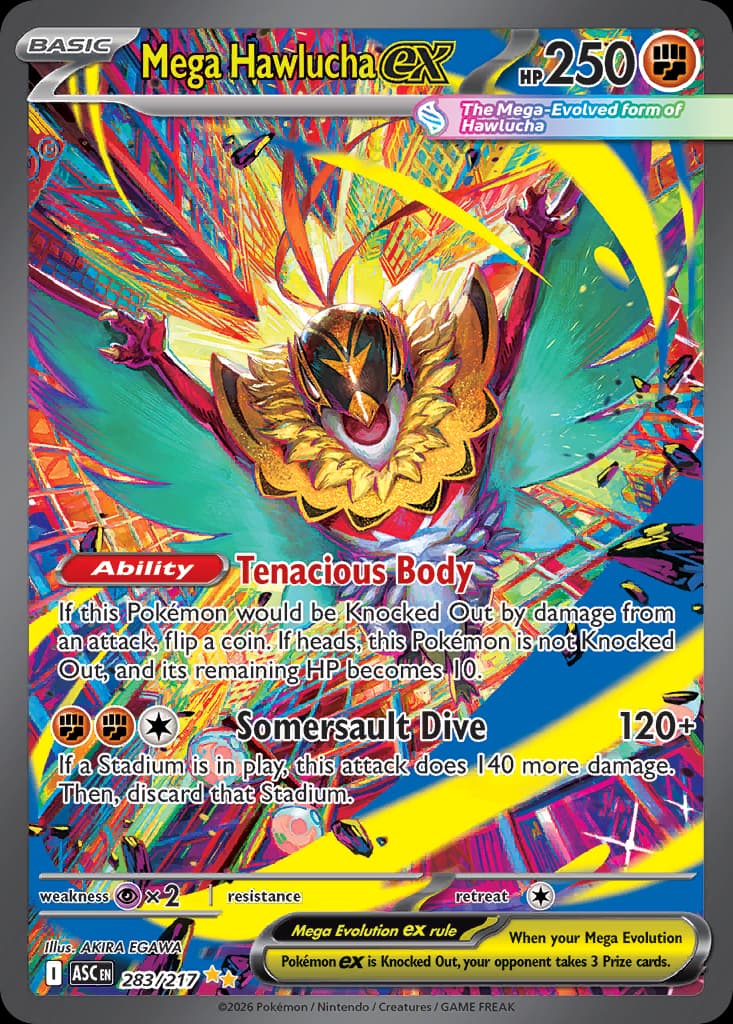 Mega Hawlucha ex: Ascended Heroes