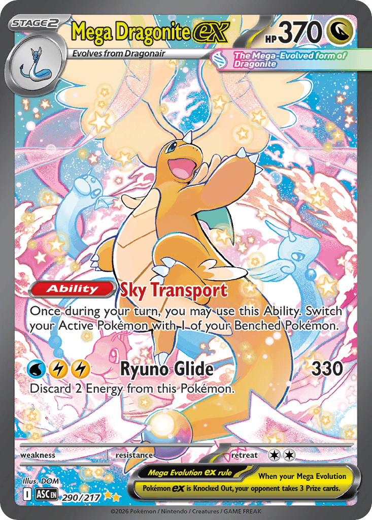 Mega Dragonite ex: Ascended Heroes