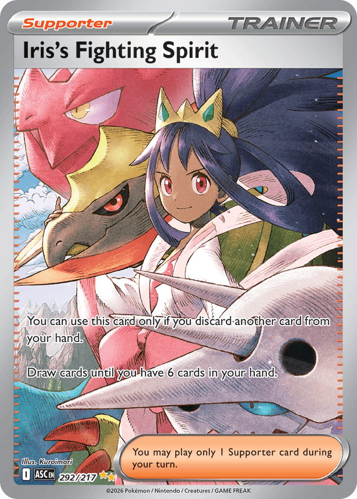 Iris's Fighting Spirit: Ascended Heroes