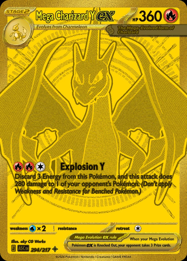 Mega Charizard Y ex: Ascended Heroes