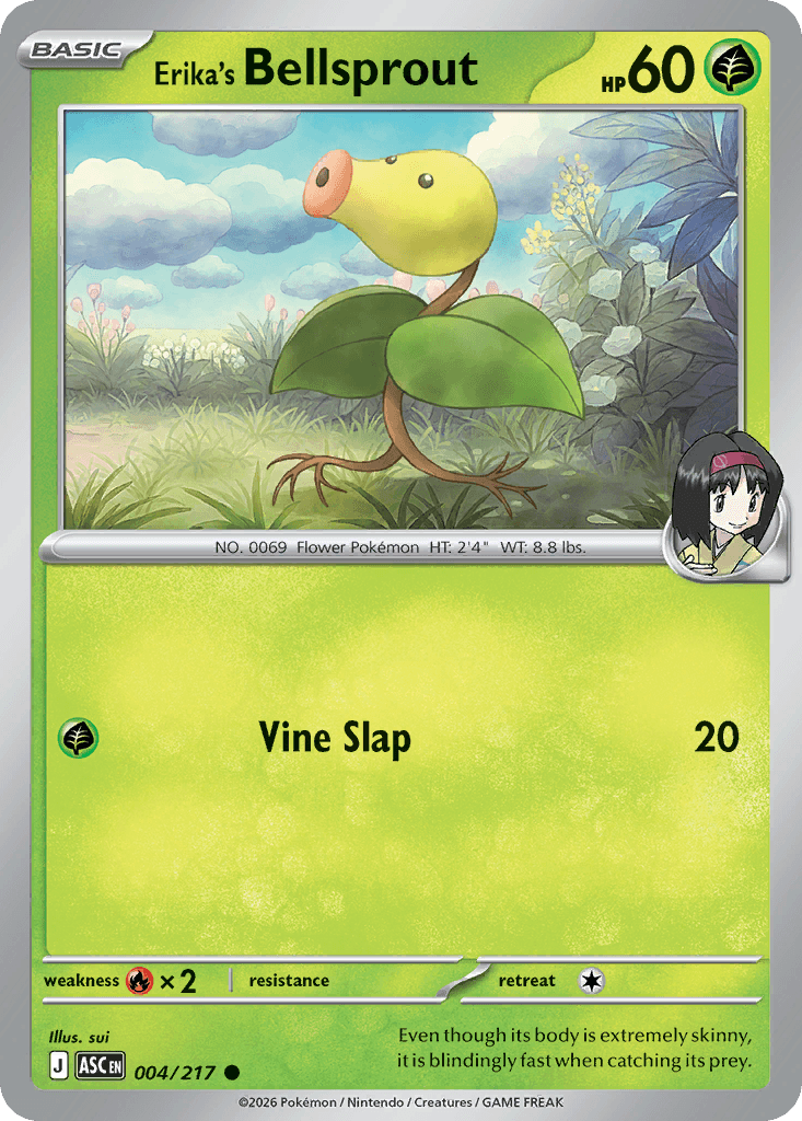 Erika's Bellsprout: Ascended Heroes