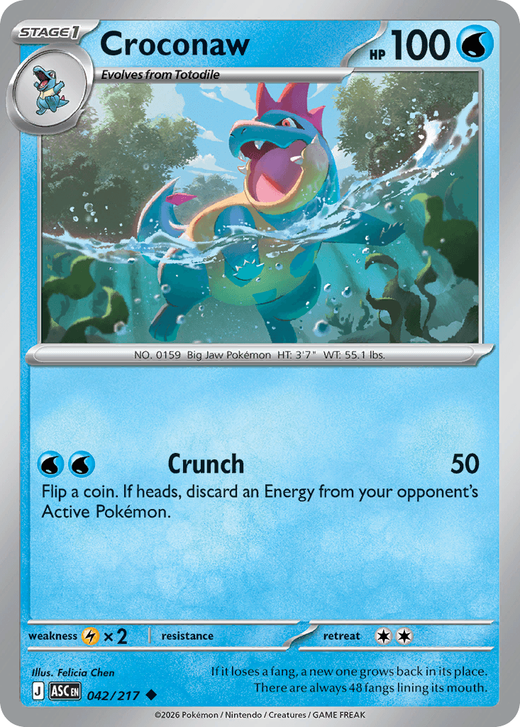 Croconaw: Ascended Heroes