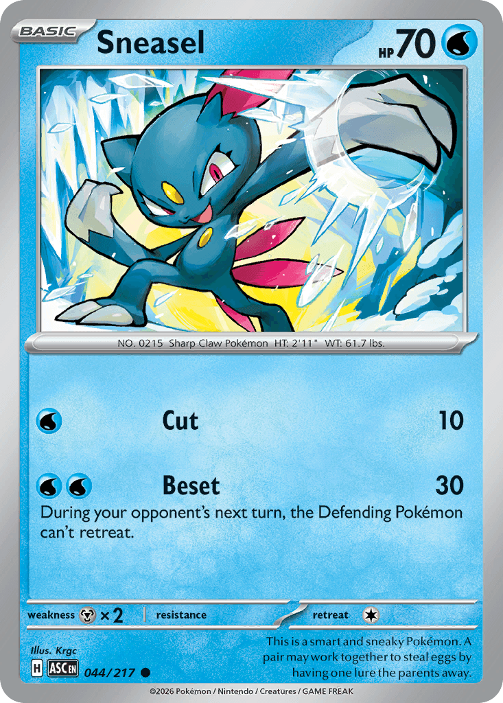 Sneasel: Ascended Heroes