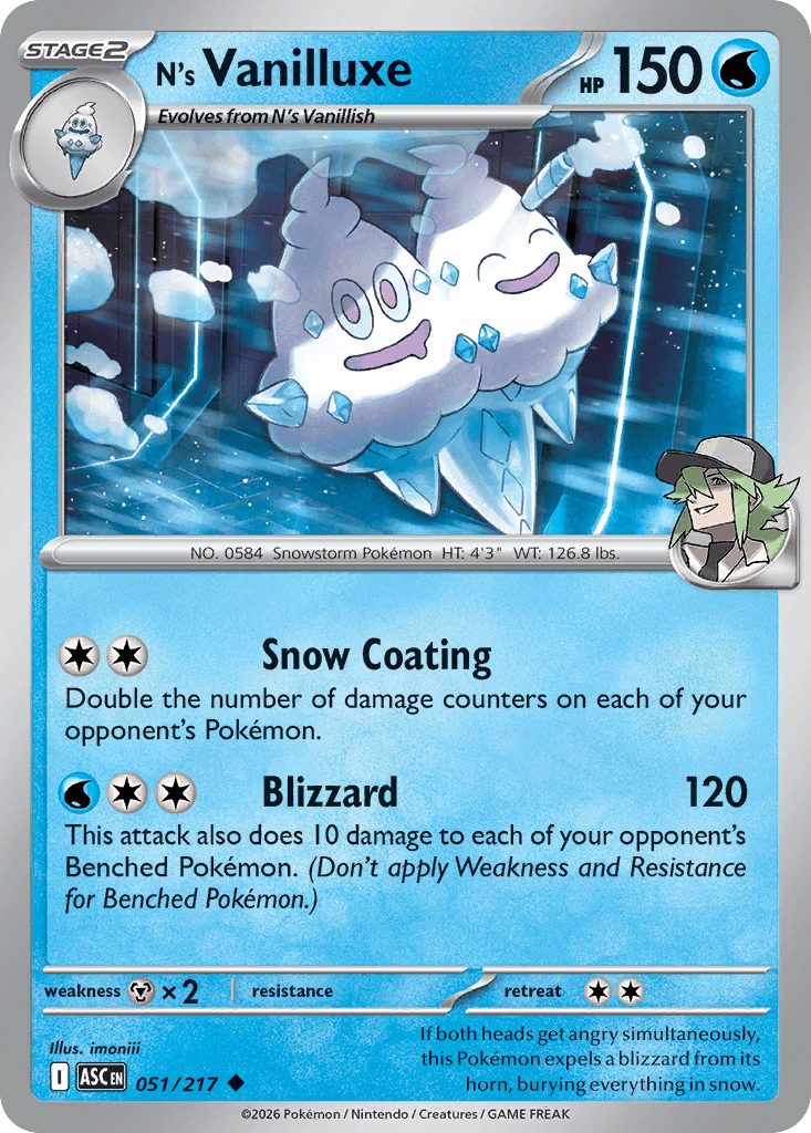 N's Vanilluxe: Ascended Heroes