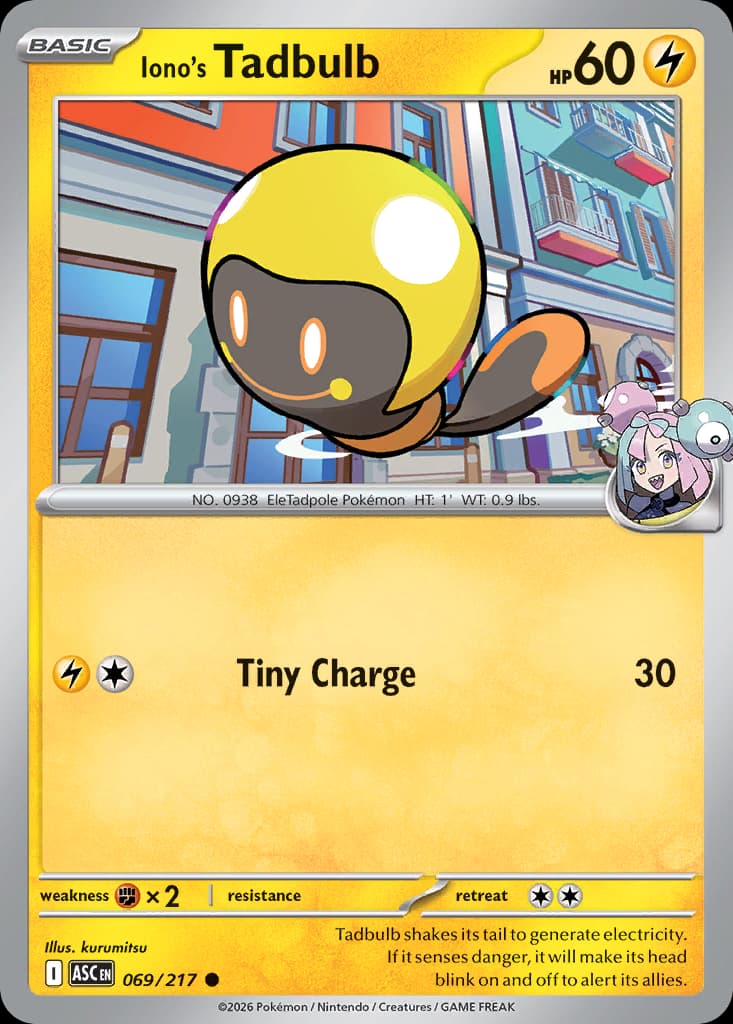 Iono's Tadbulb: Ascended Heroes