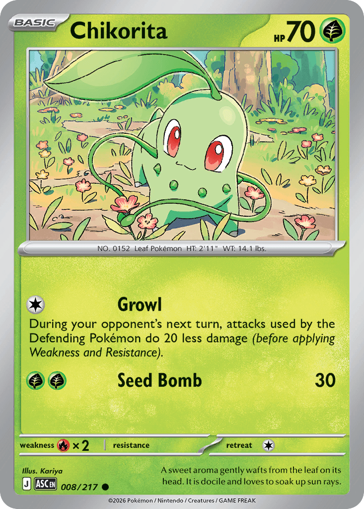 Chikorita: Ascended Heroes