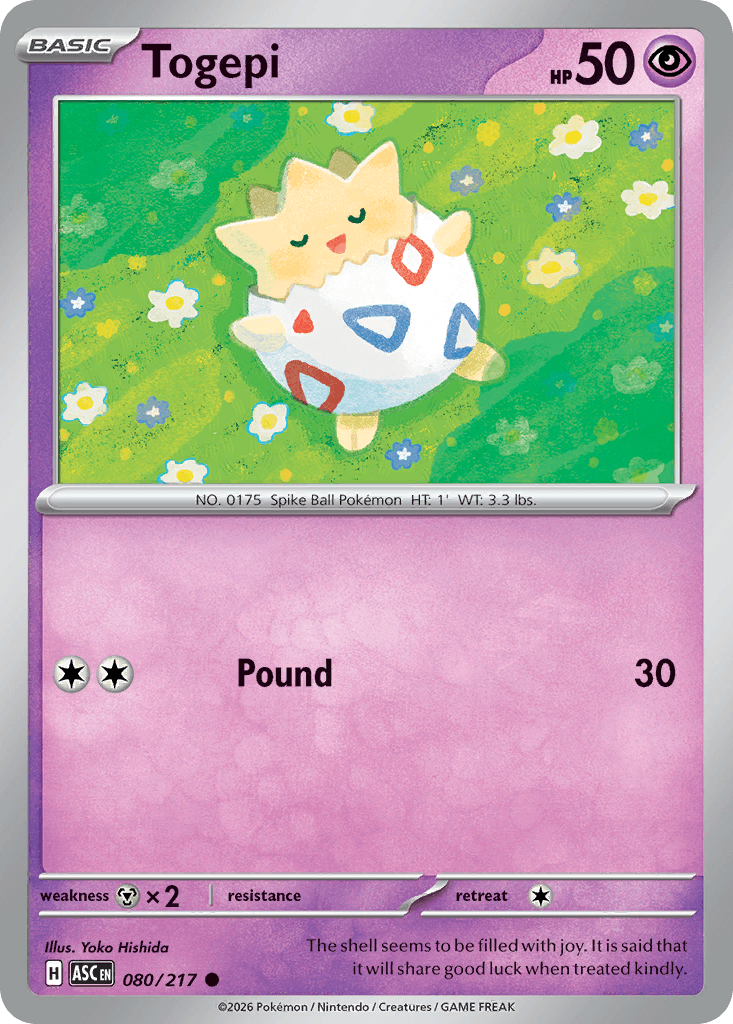 Togepi: Ascended Heroes